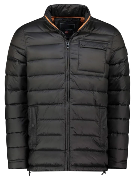 Zdjęcie produktu Geographical Norway Kurtka pikowana "Bangkok" w kolorze czarnym rozmiar: XL