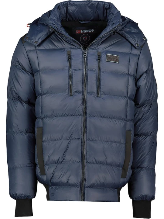 Zdjęcie produktu Geographical Norway Kurtka pikowana "Baptise" w kolorze granatowym rozmiar: XXL