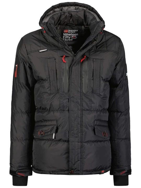 Zdjęcie produktu Geographical Norway Kurtka pikowana "Basilboli" w kolorze czarnym rozmiar: 140