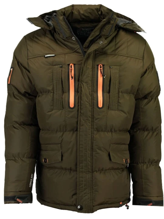 Zdjęcie produktu Geographical Norway Kurtka pikowana "Basilboli" w kolorze khaki rozmiar: 128