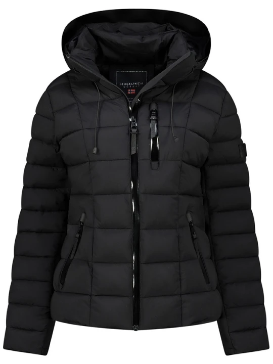 Zdjęcie produktu Geographical Norway Kurtka pikowana "Bastia" w kolorze czarnym rozmiar: XL