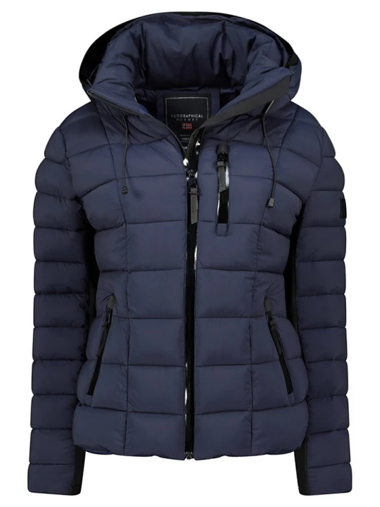 Zdjęcie produktu Geographical Norway Kurtka pikowana "Bastia" w kolorze granatowym rozmiar: 3XL