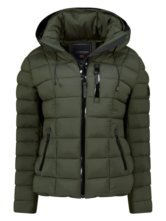 Zdjęcie produktu Geographical Norway Kurtka pikowana "Bastia" w kolorze khaki rozmiar: XL