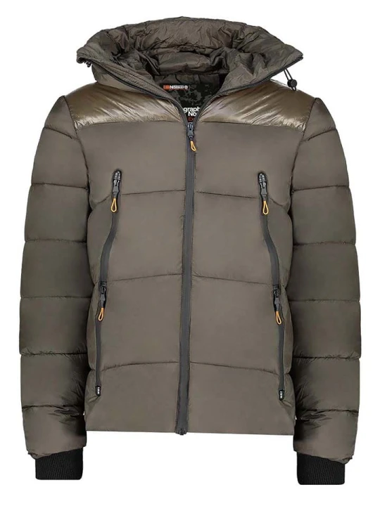 Zdjęcie produktu Geographical Norway Kurtka pikowana "Bayou" w kolorze khaki rozmiar: 128