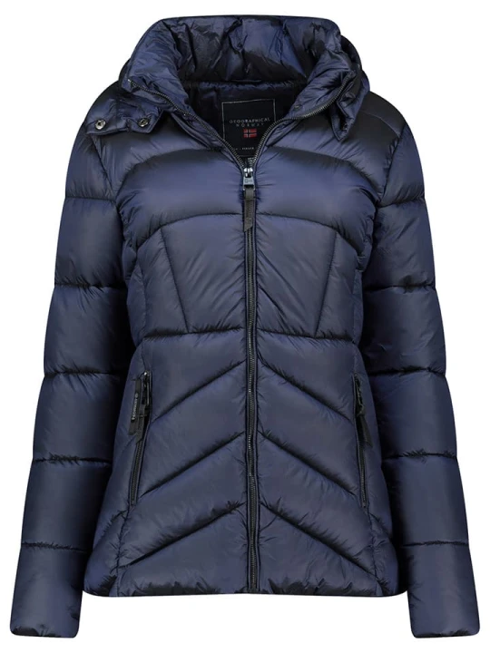 Zdjęcie produktu Geographical Norway Kurtka pikowana "Blanche" w kolorze granatowym rozmiar: S