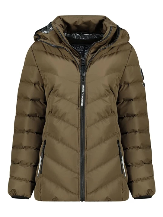 Zdjęcie produktu Geographical Norway Kurtka pikowana "Brace" w kolorze khaki rozmiar: 3XL