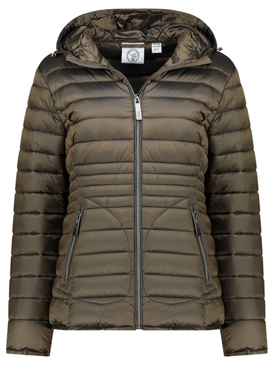 Zdjęcie produktu Geographical Norway Kurtka pikowana "Breezi" w kolorze khaki rozmiar: S