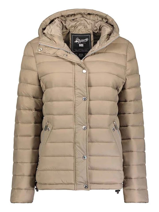 Zdjęcie produktu Geographical Norway Kurtka pikowana "Bubulle" w kolorze beżowym rozmiar: XXL