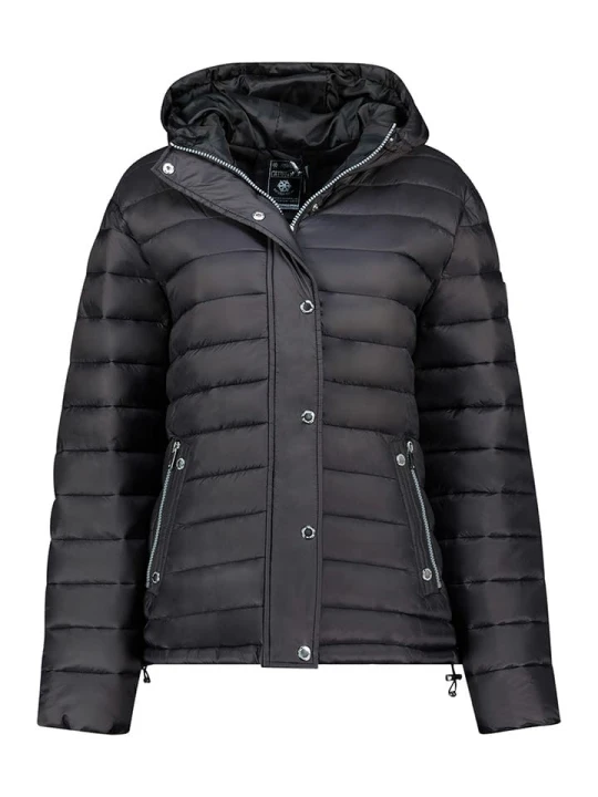 Zdjęcie produktu Geographical Norway Kurtka pikowana "Bubulle" w kolorze czarnym rozmiar: S