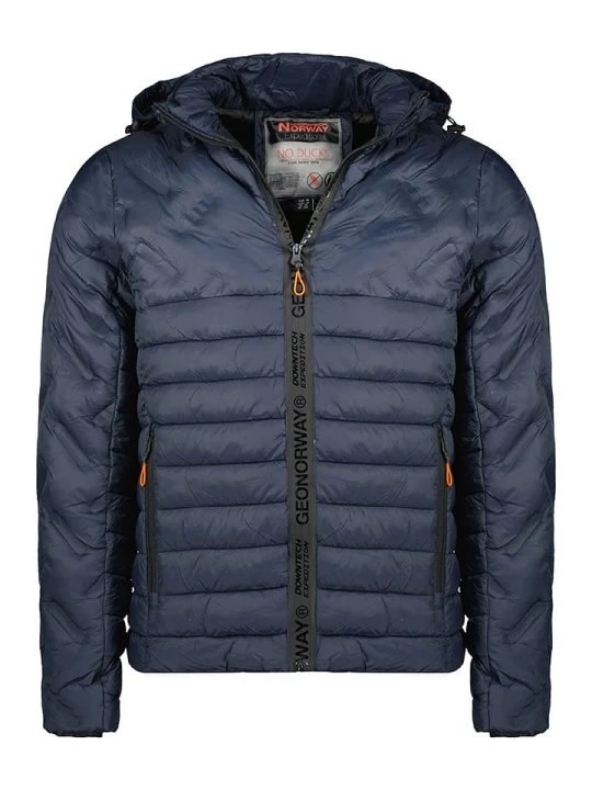 Zdjęcie produktu Geographical Norway Kurtka pikowana "Burator" w kolorze granatowym rozmiar: XXL