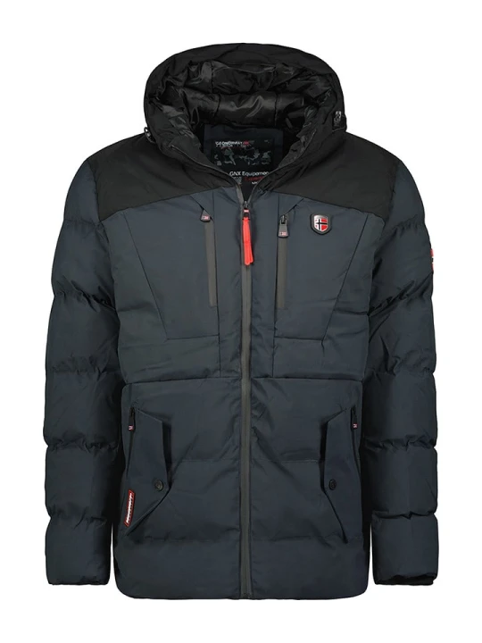 Zdjęcie produktu Geographical Norway Kurtka pikowana "Cachot" w kolorze czarno-granatowym rozmiar: 140