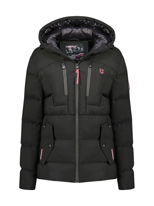 Zdjęcie produktu Geographical Norway Kurtka pikowana "Cachot" w kolorze czarnym rozmiar: XL