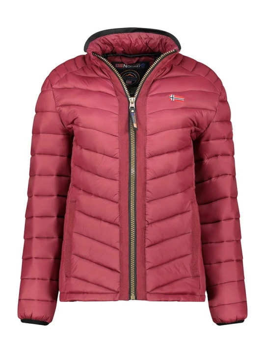 Zdjęcie produktu Geographical Norway Kurtka pikowana "Carliti" w kolorze bordowym rozmiar: M