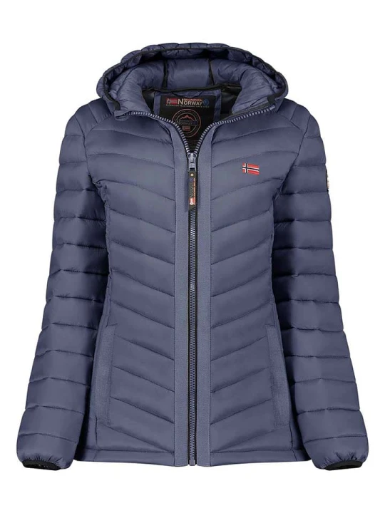 Zdjęcie produktu Geographical Norway Kurtka pikowana "Carliti" w kolorze granatowym rozmiar: XXL
