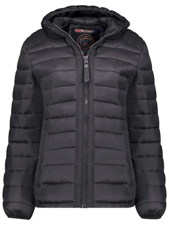 Zdjęcie produktu Geographical Norway Kurtka pikowana "Carlitilimo" w kolorze czarnym rozmiar: S