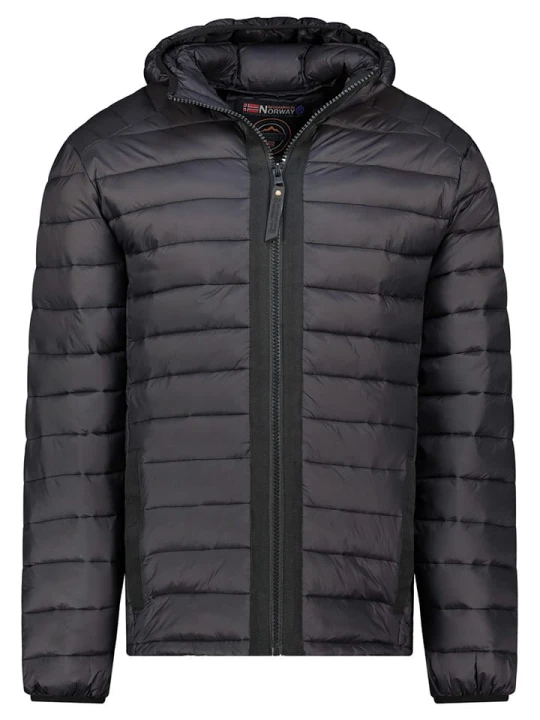Zdjęcie produktu Geographical Norway Kurtka pikowana "Carlitimo" w kolorze czarnym rozmiar: XL
