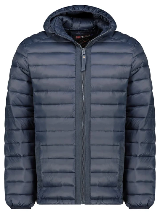 Zdjęcie produktu Geographical Norway Kurtka pikowana "Carlitimo" w kolorze granatowym rozmiar: L