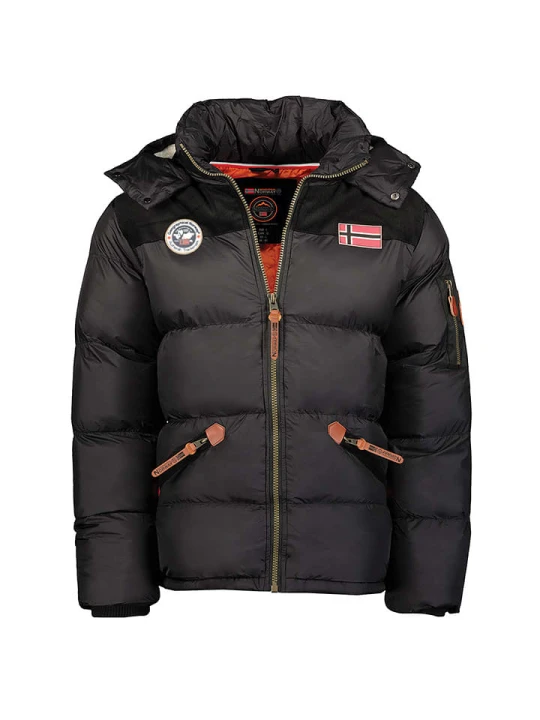 Zdjęcie produktu Geographical Norway Kurtka pikowana "Celien" w kolorze czarnym rozmiar: 152