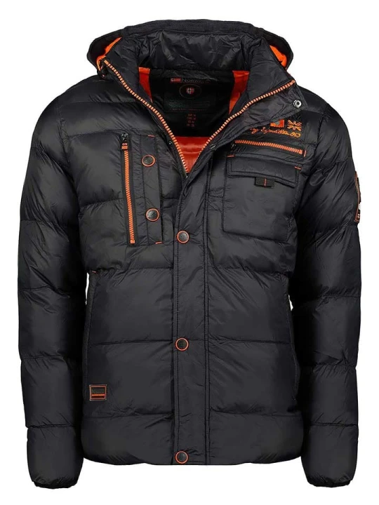 Zdjęcie produktu Geographical Norway Kurtka pikowana "Citernier" w kolorze czarnym rozmiar: onesize