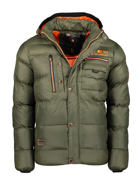 Zdjęcie produktu Geographical Norway Kurtka pikowana "Citernier" w kolorze khaki rozmiar: 140