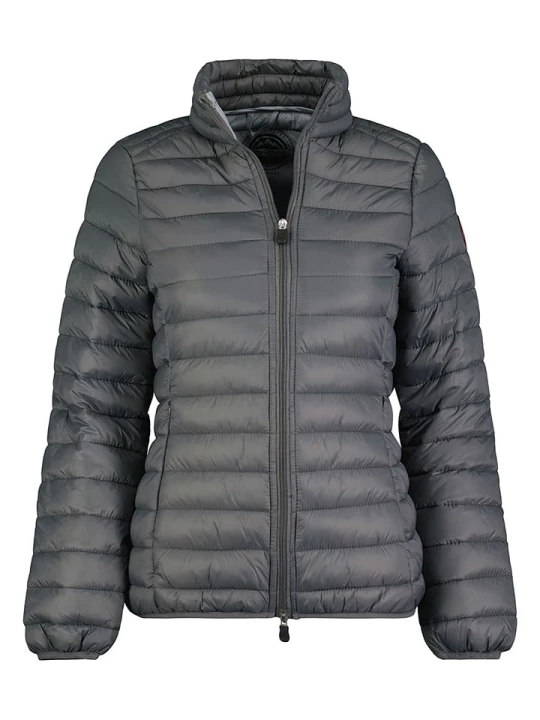 Zdjęcie produktu Geographical Norway Kurtka pikowana "Dafne" w kolorze ciemnoszarym rozmiar: XL
