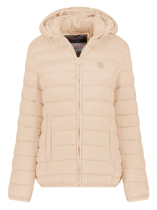 Zdjęcie produktu Geographical Norway Kurtka pikowana w kolorze beżowym rozmiar: XL
