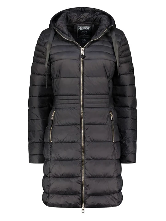 Zdjęcie produktu Geographical Norway Kurtka pikowana w kolorze czarnym rozmiar: L