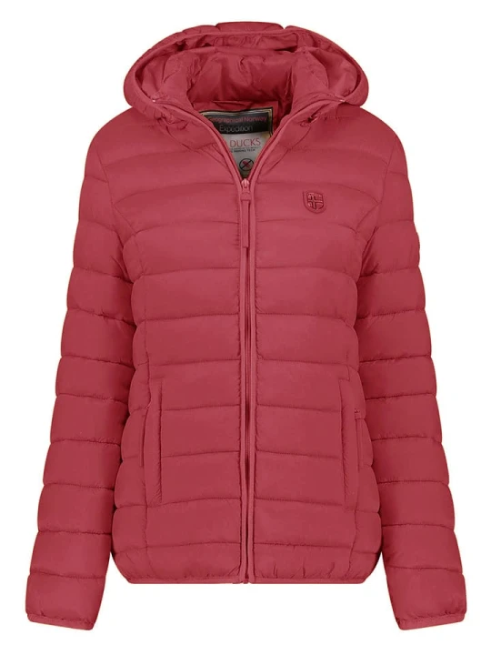 Zdjęcie produktu Geographical Norway Kurtka pikowana w kolorze czerwonym rozmiar: XXL