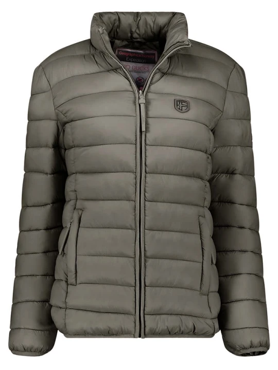 Zdjęcie produktu Geographical Norway Kurtka pikowana w kolorze khaki rozmiar: L