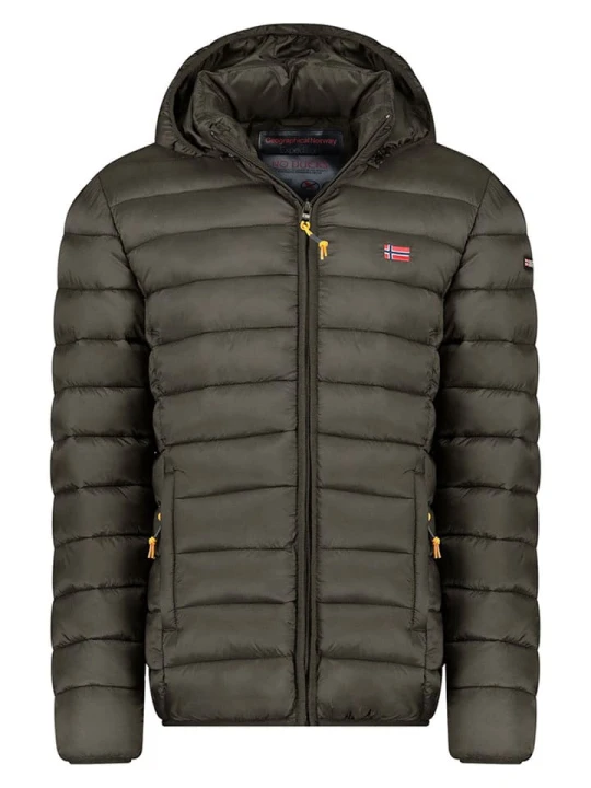 Zdjęcie produktu Geographical Norway Kurtka pikowana w kolorze khaki rozmiar: XXL