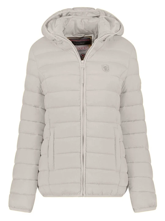 Zdjęcie produktu Geographical Norway Kurtka pikowana w kolorze szarym rozmiar: XXL