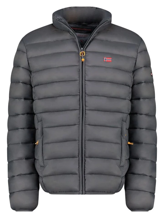 Zdjęcie produktu Geographical Norway Kurtka pikowana w kolorze szarym rozmiar: S