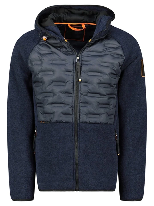 Zdjęcie produktu Geographical Norway Kurtka polarowa "Boronto" w kolorze granatowym rozmiar: M
