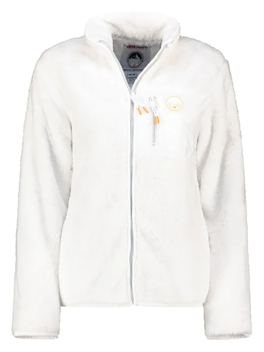 Zdjęcie produktu Geographical Norway Kurtka polarowa "Precious" w kolorze białym rozmiar: 176