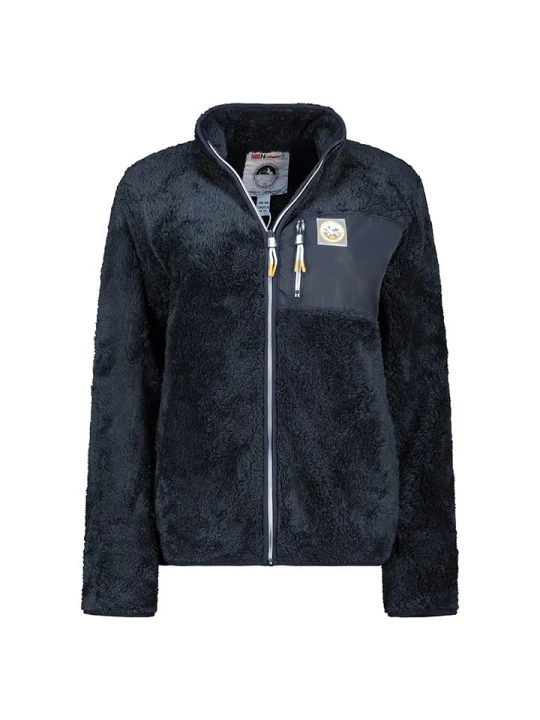 Zdjęcie produktu Geographical Norway Kurtka polarowa "Precious" w kolorze granatowym rozmiar: 164