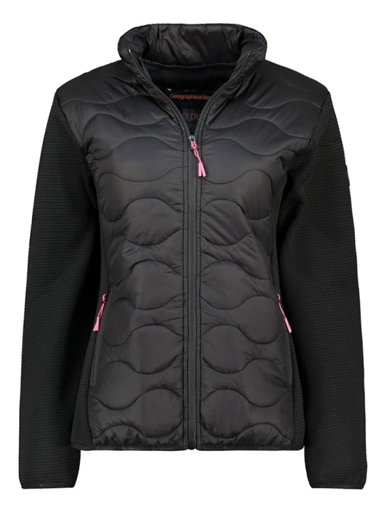Zdjęcie produktu Geographical Norway Kurtka polarowa "Tahiti" w kolorze czarnym rozmiar: S