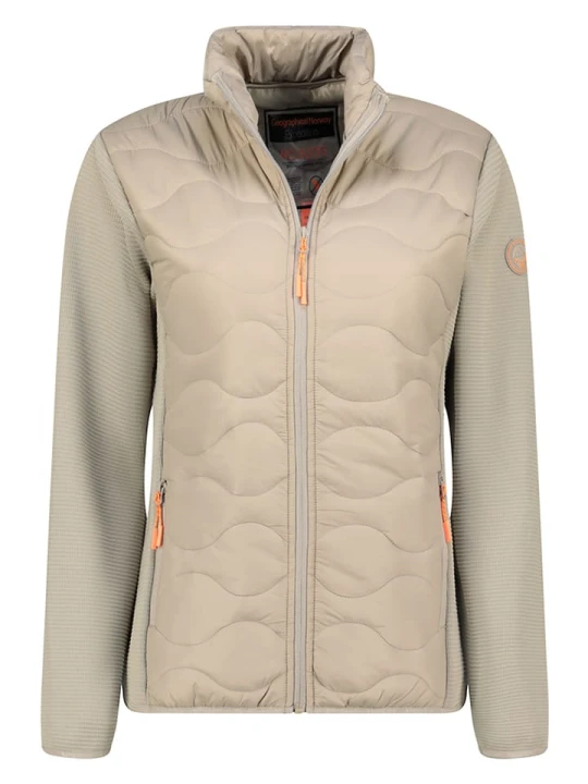 Zdjęcie produktu Geographical Norway Kurtka polarowa "Tahiti" w kolorze szarobrązowym rozmiar: M