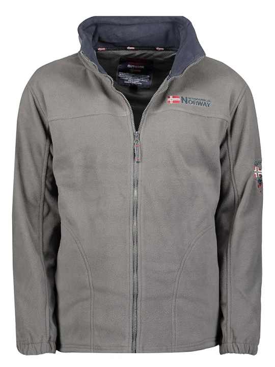 Zdjęcie produktu Geographical Norway Kurtka polarowa "Tamazonie" w kolorze ciemnoszarym rozmiar: M