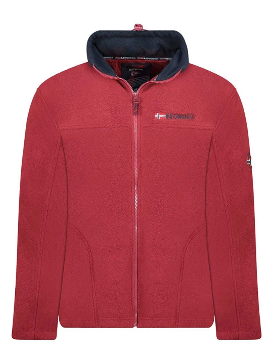 Zdjęcie produktu Geographical Norway Kurtka polarowa "Tamazonie" w kolorze bordowym rozmiar: XXL
