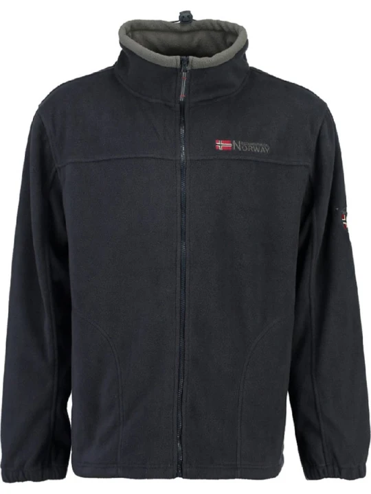 Zdjęcie produktu Geographical Norway Kurtka polarowa "Tamazonie" w kolorze granatowym rozmiar: XL