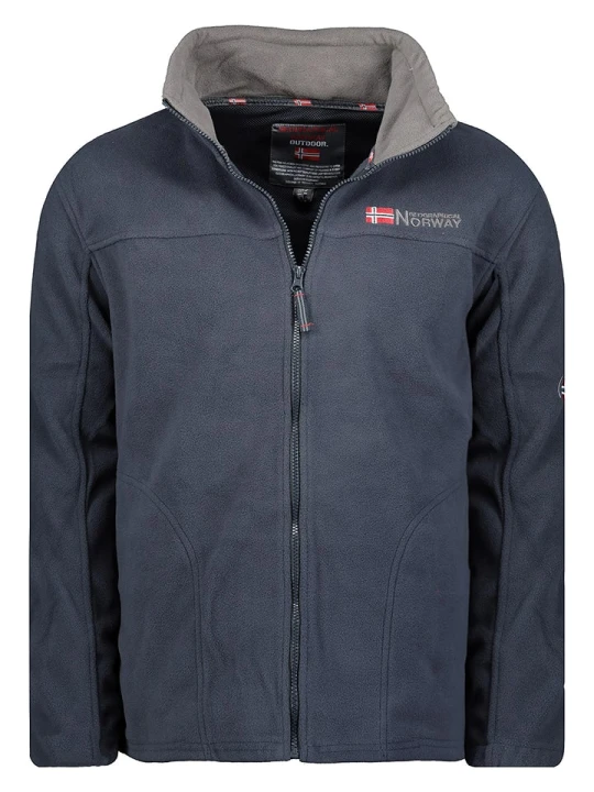 Zdjęcie produktu Geographical Norway Kurtka polarowa "Tamazonie" w kolorze granatowym rozmiar: XXL