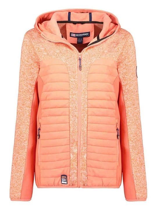 Zdjęcie produktu Geographical Norway Kurtka polarowa "Taquese" w kolorze pomarańczowym rozmiar: 164