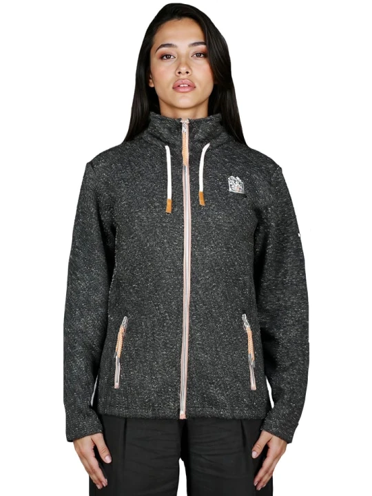 Zdjęcie produktu Geographical Norway Kurtka polarowa "Tarentella" w kolorze czarnym rozmiar: M