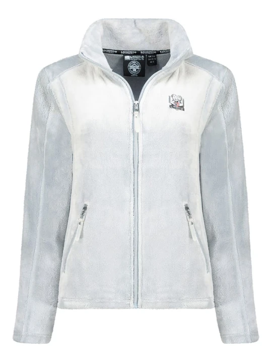 Zdjęcie produktu Geographical Norway Kurtka polarowa "Ticarina" w kolorze szarym rozmiar: L