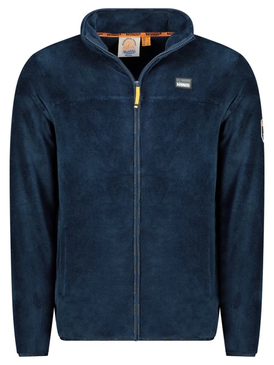Zdjęcie produktu Geographical Norway Kurtka polarowa "Timple" w kolorze granatowym rozmiar: S