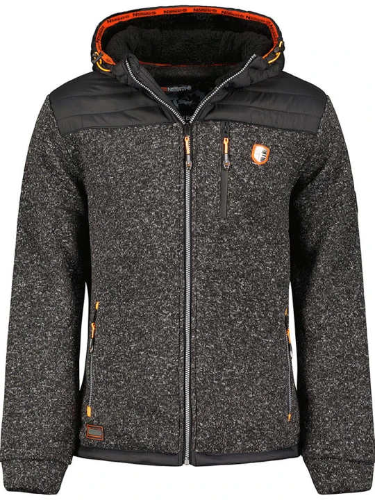 Zdjęcie produktu Geographical Norway Kurtka polarowa "Toledo" w kolorze antracytowym rozmiar: S