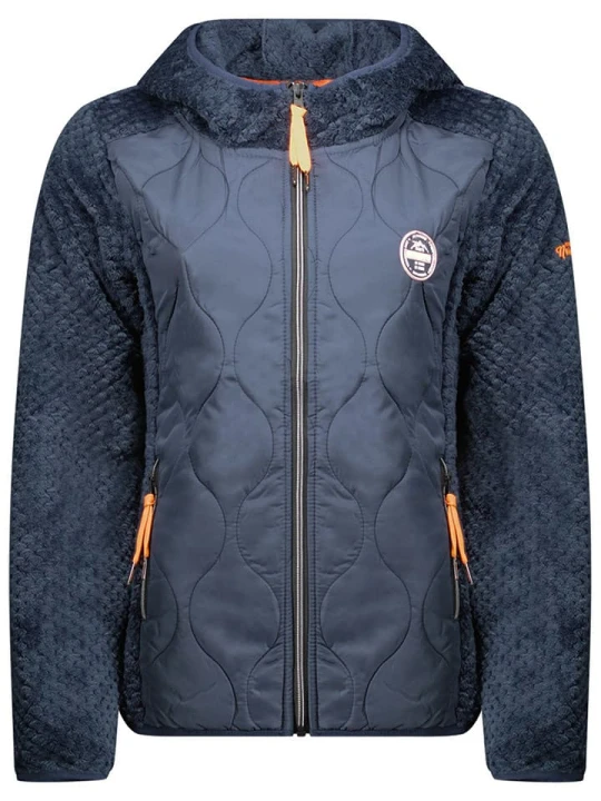 Zdjęcie produktu Geographical Norway Kurtka polarowa "Torsade" w kolorze granatowym rozmiar: S