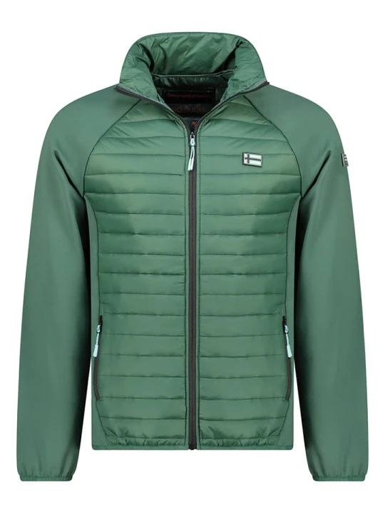 Zdjęcie produktu Geographical Norway Kurtka polarowa "Touro" w kolorze zielonym rozmiar: S