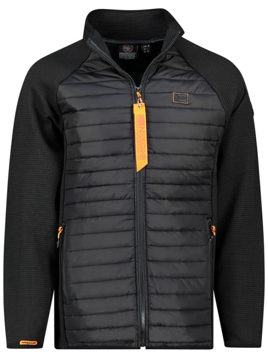 Zdjęcie produktu Geographical Norway Kurtka polarowa "Traboule" w kolorze czarnym rozmiar: XXL