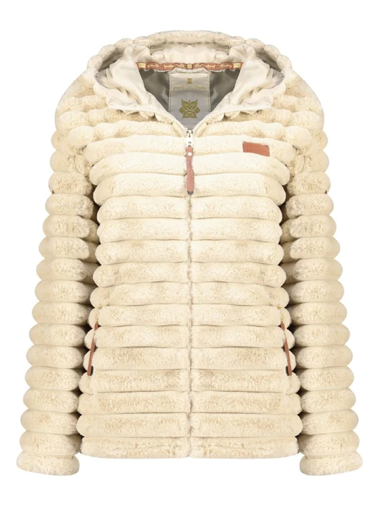 Zdjęcie produktu Geographical Norway Kurtka polarowa "Trebelle" w kolorze kremowym rozmiar: L